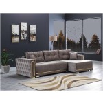 Coltar Monza, 270x150x90 cm, extensibil cu lada