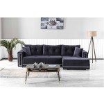 Coltar Monza, 270x150x90 cm, extensibil cu lada - imagine 2