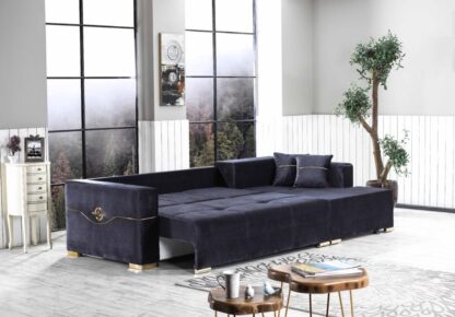 Coltar Astra, 270x150x90 cm, extensibil cu lada - imagine 4