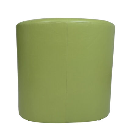 Fotoliu Tudor, verde, piele ecologica, 68x67x75 cm - imagine 4