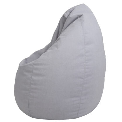 Fotoliu tip para Mara, Big Bean Bag, bleu, stofa D, 74 cm - imagine 6