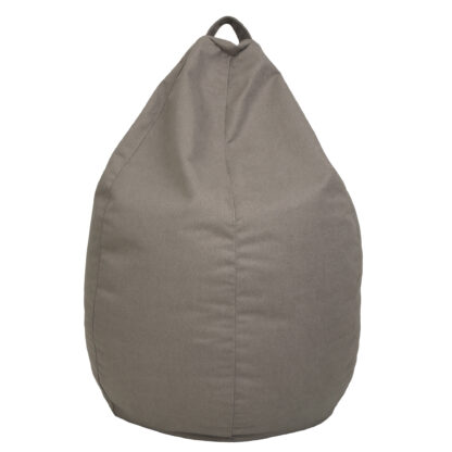 Fotoliu tip para Mara, Big Bean Bag, gri deschis, stofa D, 74 cm