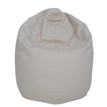 Fotoliu tip para Mara, Big Bean Bag, crem, stofa D, 74 cm - imagine 2