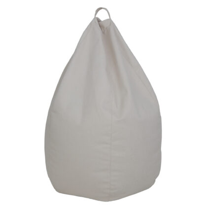 Fotoliu tip para Mara, Big Bean Bag, crem, stofa D, 74 cm