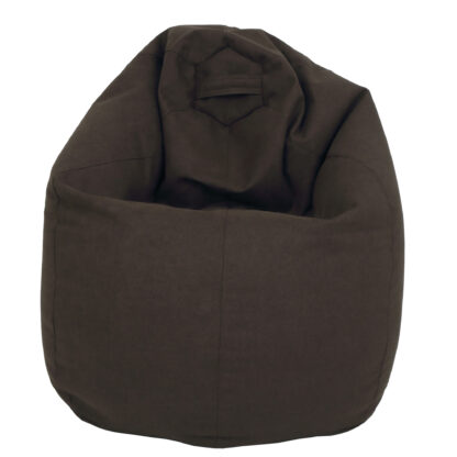 Fotoliu tip para Mara, Big Bean Bag, maro, stofa D, 74 cm - imagine 5