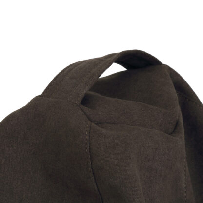 Fotoliu tip para Mara, Big Bean Bag, maro, stofa D, 74 cm - imagine 2