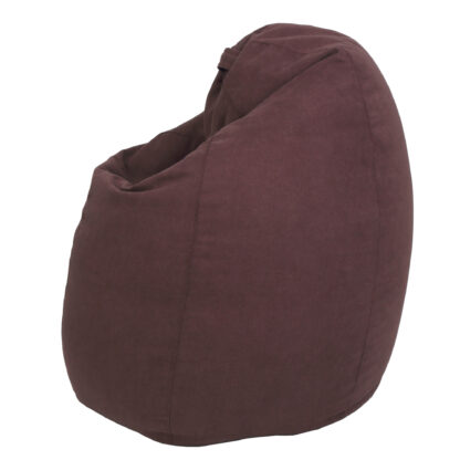 Fotoliu tip para Mara, Big Bean Bag, bordo, stofa D, 74 cm - imagine 3