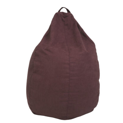 Fotoliu tip para Mara, Big Bean Bag, bordo, stofa D, 74 cm