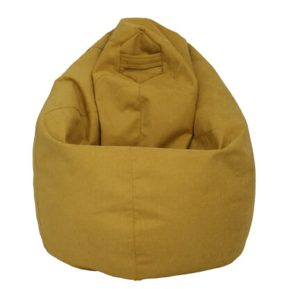 Fotoliu tip para Mara, Big Bean Bag, galben, stofa D, 74 cm - imagine 6