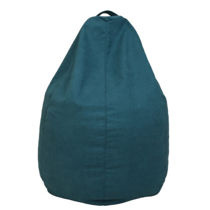 Fotoliu tip para Mara, Big Bean Bag, turcoaz, stofa D, 74 cm