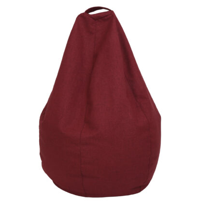 Fotoliu tip para Mara, Big Bean Bag, rosu, stofa G, 74 cm