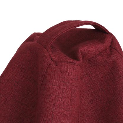 Fotoliu tip para Mara, Big Bean Bag, rosu, stofa G, 74 cm - imagine 3