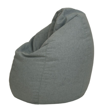 Fotoliu tip para Mara, Big Bean Bag, verde pastel, stofa G, 74 cm - imagine 3