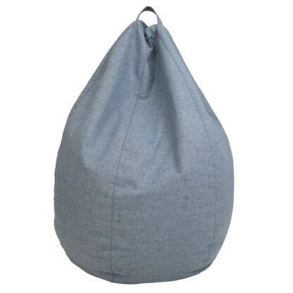 Fotoliu tip para Mara, Big Bean Bag, bleu, stofa G, 74 cm