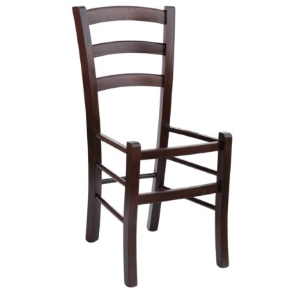 Scaun Paesana, visiniu 21902, 43x88x45 cm, cadru wenge, imitatie piele - imagine 6