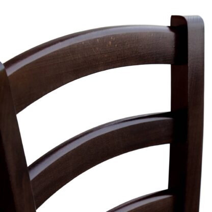 Scaun Paesana, visiniu 21902, 43x88x45 cm, cadru wenge, imitatie piele - imagine 7