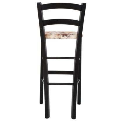 Scaun Paesana bar, maro CK22, 41x101x44 cm, cadru wenge, stofa Floral - imagine 3