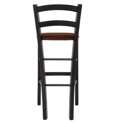 Scaun Paesana bar, maro G08, 41x101x44 cm, cadru wenge, stofa G - imagine 4