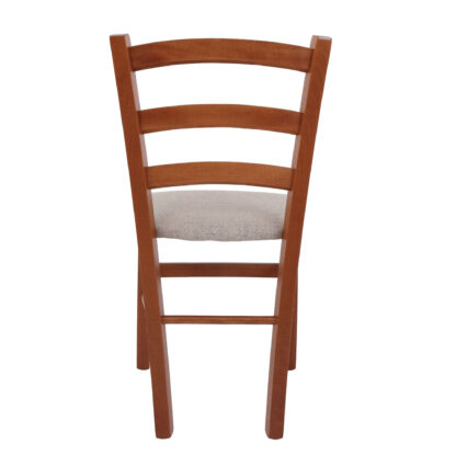 Scaun Paesana, crem G02, 43x88x45 cm, cadru cires, stofa G - imagine 7