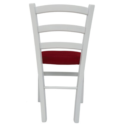 Scaun Paesana, mov, 43x88x45 cm, cadru alb, stofa K5 - imagine 2
