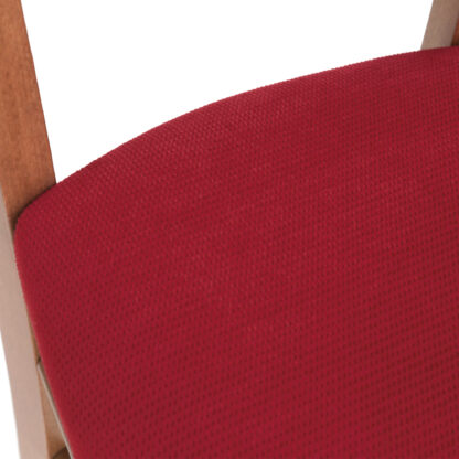 Scaun Paesana, rosu G16, 43x88x45 cm, cadru cires, stofa G - imagine 6