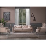 Set canapea extensibila cu 3 locuri si 2 fotolii Bolivia
