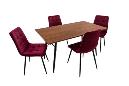 Set masă MB-69 cu 4 scaune S-155 Grena - imagine 2