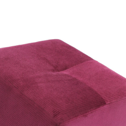 Taburet Cool, mov, stofa, 36x35x35 cm - imagine 2