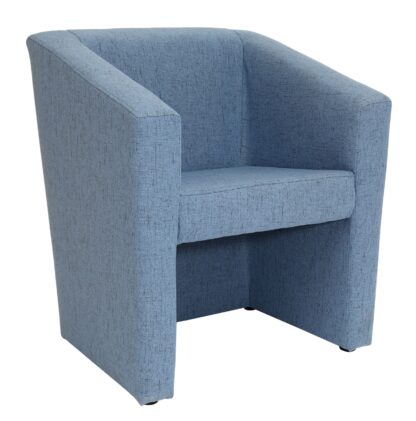 Fotoliu Victor, bleu, stofa, 67x75x56 cm - imagine 3