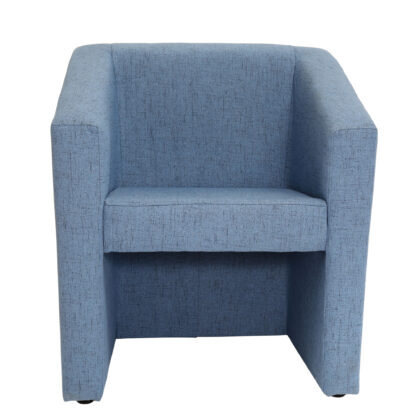 Fotoliu Victor, bleu, stofa, 67x75x56 cm