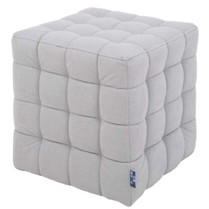 Taburet Bump D, stofa bleu, 41x38x38 cm