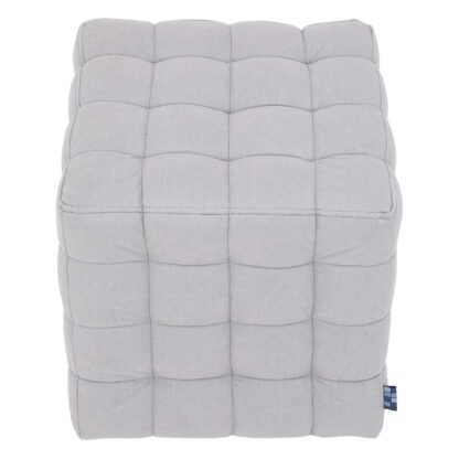 Taburet Bump D, stofa bleu, 41x38x38 cm - imagine 5
