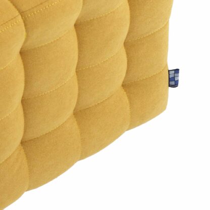 Taburet Bump D, stofa galben, 41x38x38 cm - imagine 2