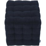 Taburet Bump D, stofa albastru, 41x38x38 cm - imagine 3