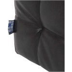 Taburet Bump, imitatie piele wenge, 41x38x38 cm - imagine 3