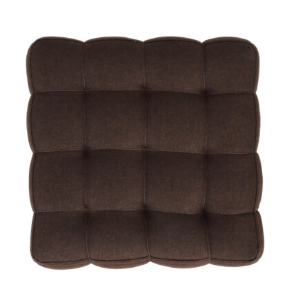 Taburet Bump S, stofa maro, 41x38x38 cm - imagine 4