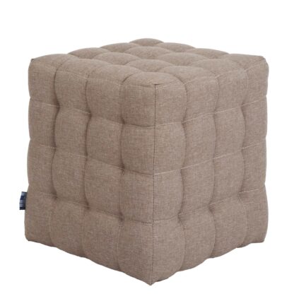 Taburet Bump S, stofa bej, 41x38x38 cm