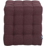 Taburet Bump S, stofa mov, 41x38x38 cm - imagine 2