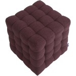 Taburet Bump S, stofa mov, 41x38x38 cm - imagine 3