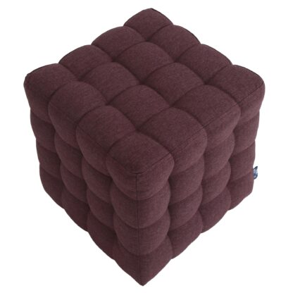 Taburet Bump S, stofa mov, 41x38x38 cm - imagine 3