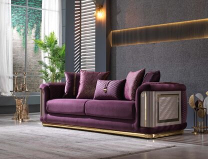 Canapea fixa 3 locuri Elegance - imagine 2