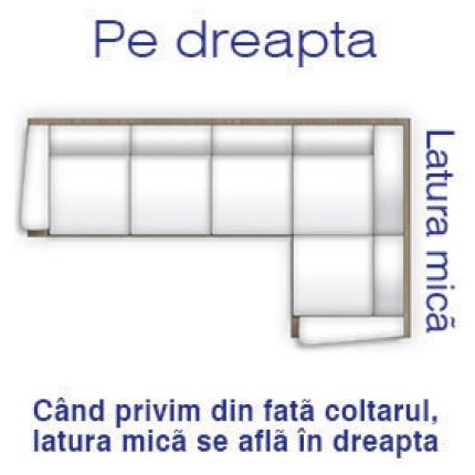 Coltar extensibil Orlando, cu lada pentru depozitare - imagine 7