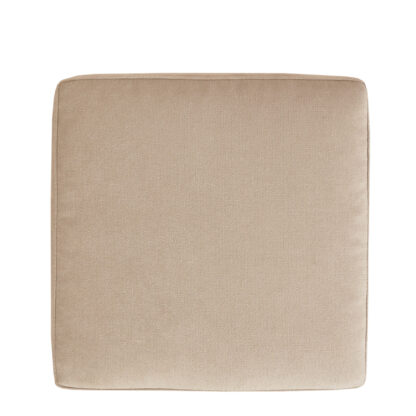 Husa taburet Cube, crem, stofa, 38x45x38 cm - imagine 4