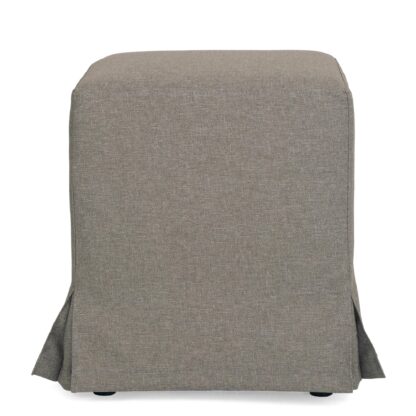 Taburet Cube T, stofa, stofa S21, gri deschis - imagine 3
