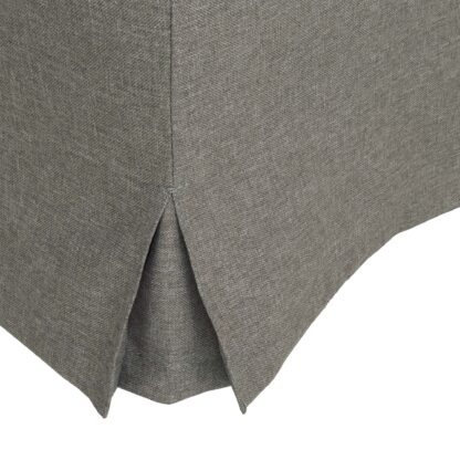 Taburet Cube T, stofa, stofa S21, gri deschis - imagine 6