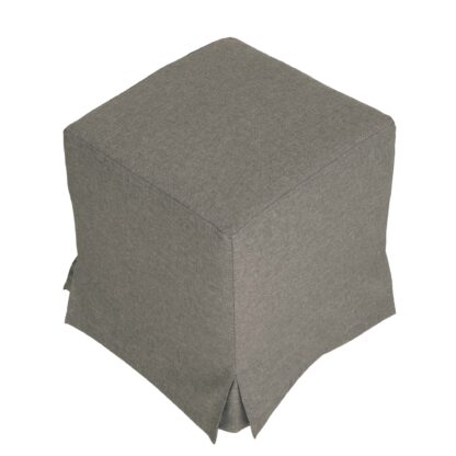 Taburet Cube T, stofa, stofa S21, gri deschis - imagine 7