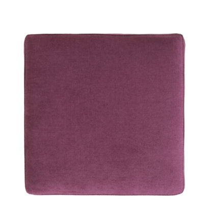 Taburet Cube T, mov, stofa K, 45x38x38 cm - imagine 4