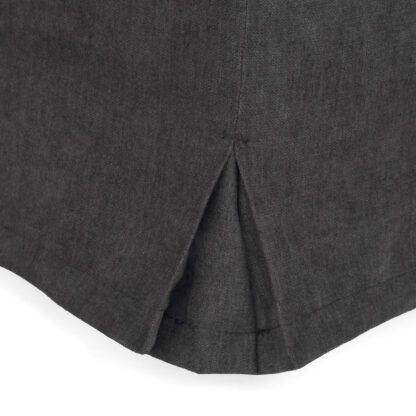 Taburet Cube T, negru, stofa K, 45x38x38 cm - imagine 7