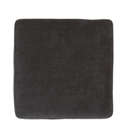 Husa taburet Cube, negru, stofa, 38x45x38 cm - imagine 2