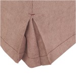 Taburet Cube T, roz prafuit, stofa K, 45x38x38 cm - imagine 6